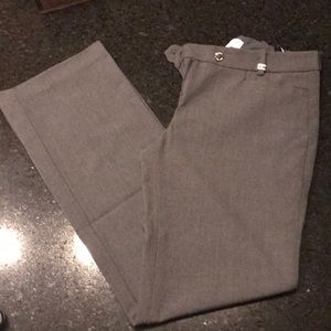Gray classic pants